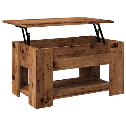 Couchtisch Altholz-Optik 79x49x41 cm Holzwerkstoff