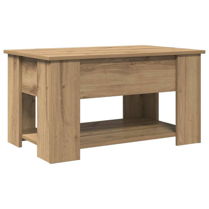 vidaXL Couchtisch Artisan-Eiche 79x49x41 cm Holzwerkstoff