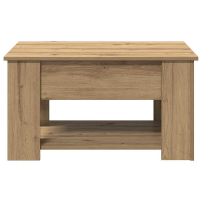 vidaXL Couchtisch Artisan-Eiche 79x49x41 cm Holzwerkstoff
