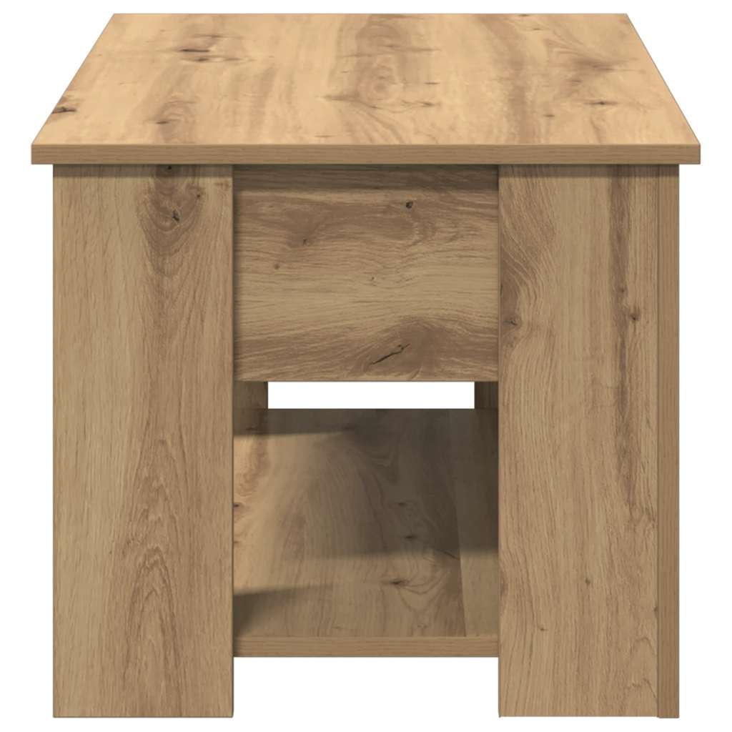 vidaXL Couchtisch Artisan-Eiche 79x49x41 cm Holzwerkstoff