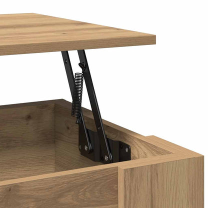 vidaXL Couchtisch Artisan-Eiche 79x49x41 cm Holzwerkstoff