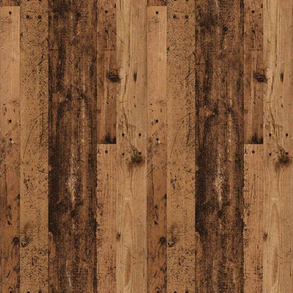 vidaXL Tables de chevet 2 pcs Aspect bois de récupération 40x36x65 cm Bois d'ingénierie