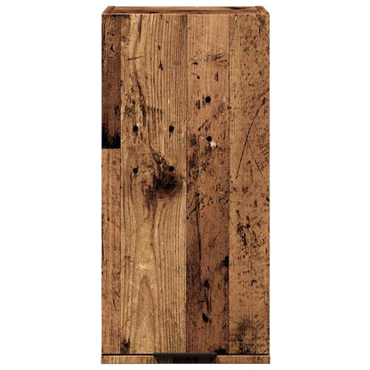 vidaXL Armoire murale de salle de bain aspect bois de récupération 32x20x67 cm