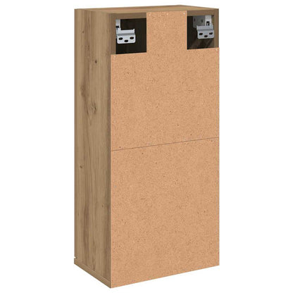 vidaXL Wand-Badschrank Artisan-Eiche 32x20x67 cm