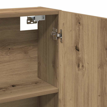 Bad-Spiegelschrank Artisan-Eiche 64x20x66,5 cm Holzwerkstoff