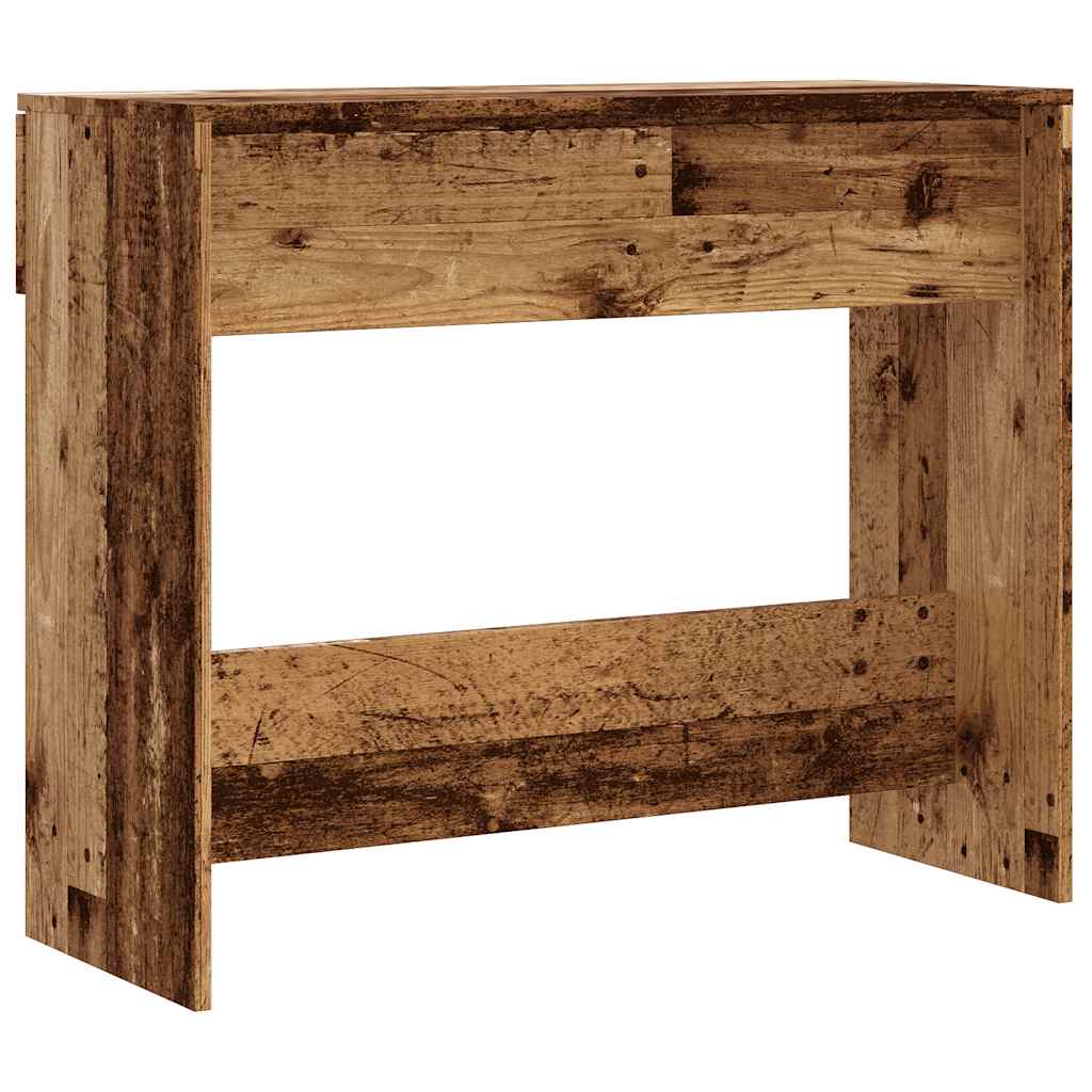 vidaXL Konsolentisch Altholz-Optik 90x36x75 cm Holzwerkstoff