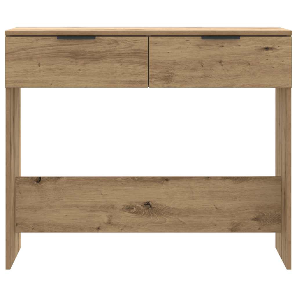vidaXL Table console chêne artisanat 90x36x75 cm Bois d'ingénierie