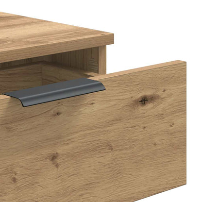 vidaXL Table console chêne artisanat 90x36x75 cm Bois d'ingénierie