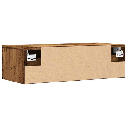 Wandschrank Altholz-Optik 68x30x20 cm Holzwerkstoff