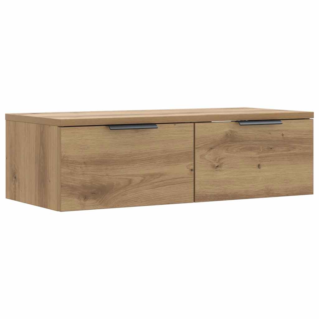 vidaXL Armoire murale chêne artisan 68x30x20 cm bois d'ingénierie