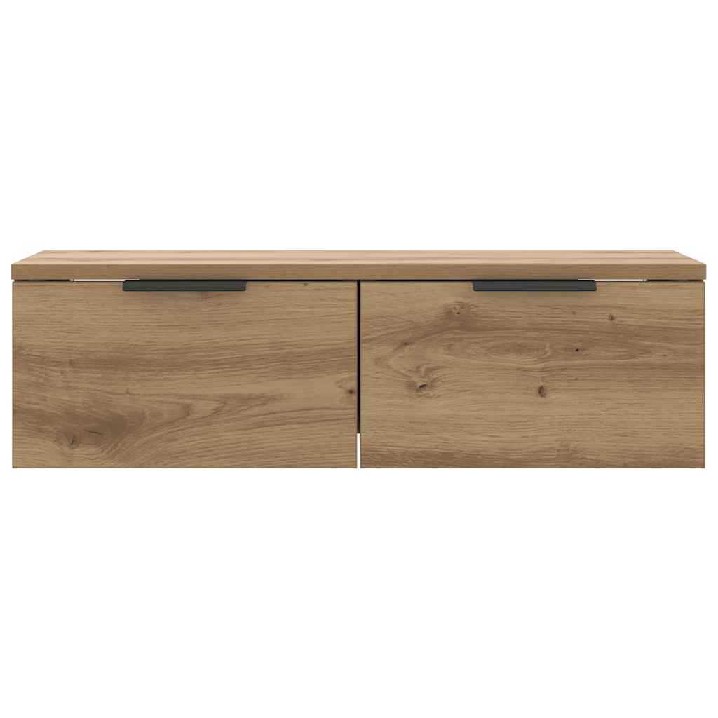 vidaXL Armoire murale chêne artisan 68x30x20 cm bois d'ingénierie