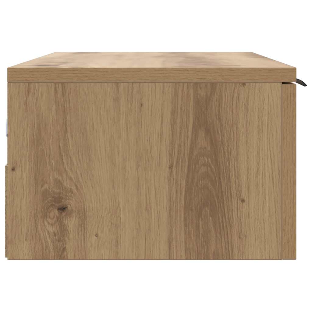 vidaXL Armoire murale chêne artisan 68x30x20 cm bois d'ingénierie