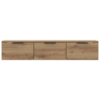 vidaXL Wandschrank Artisan-Eiche 102x30x20 cm Holzwerkstoff