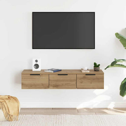 vidaXL Wandschrank Artisan-Eiche 102x30x20 cm Holzwerkstoff