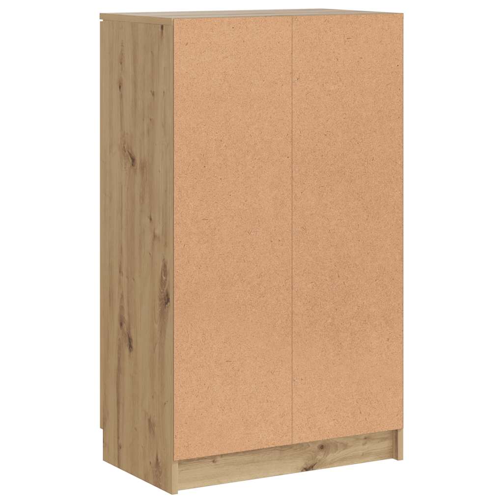 Schuhschrank Artisan-Eiche 59x35x100,5 cm Holzwerkstoff