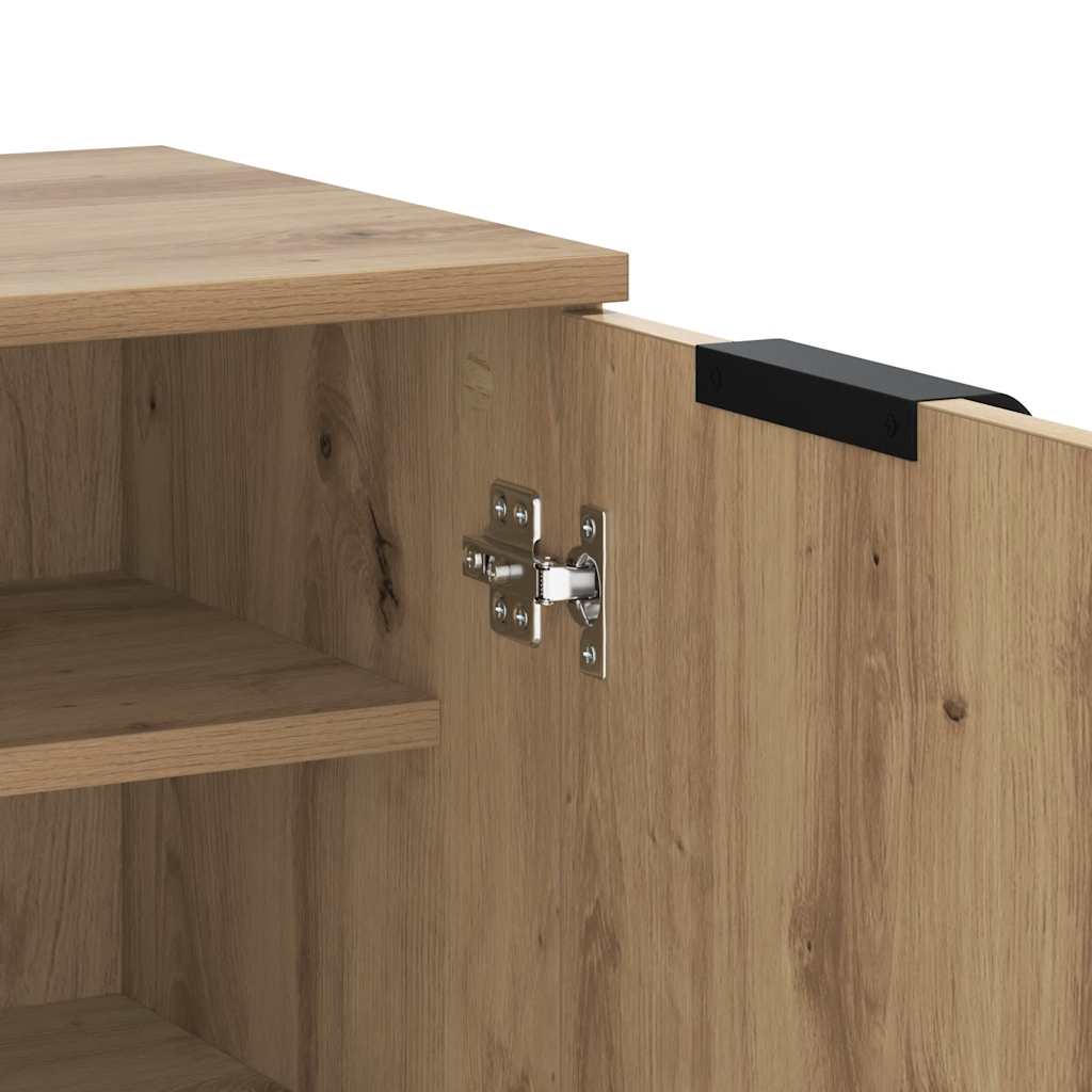 Schuhschrank Artisan-Eiche 59x35x100,5 cm Holzwerkstoff