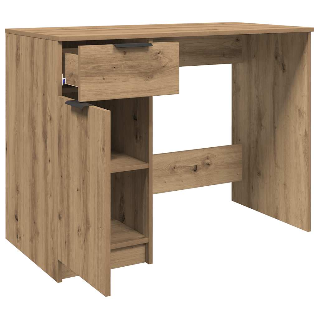 Schreibtisch Artisan-Eiche 100x50x75 cm Holzwerkstoff