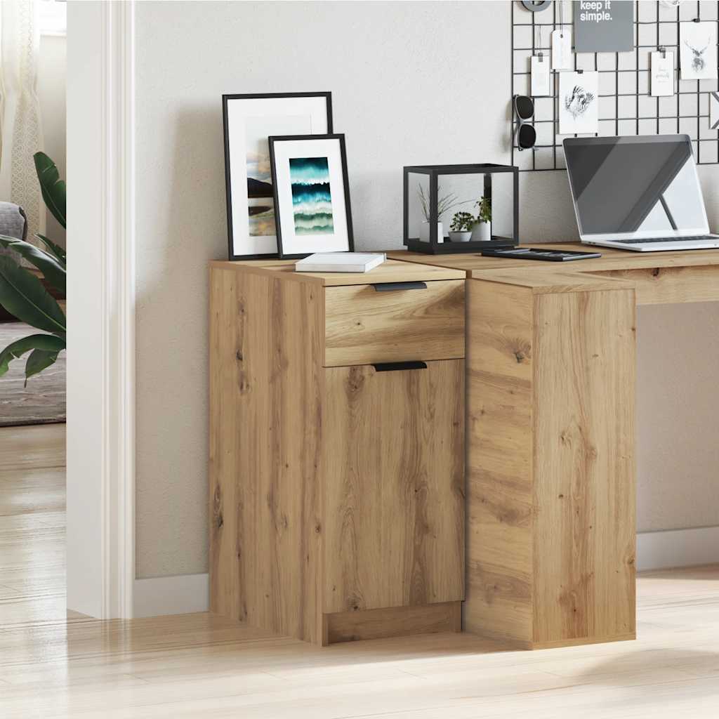 Büroschrank Artisan-Eiche 33x50x75 cm Holzwerkstoff