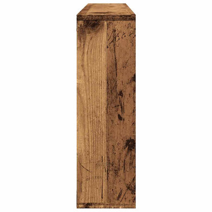 vidaXL Wandregal Altholz 85x16x52,5 cm Holzwerkstoff
