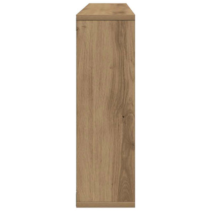vidaXL Wandregal Artisan-Eiche 85 x 16 x 52,5 cm Holzwerkstoff