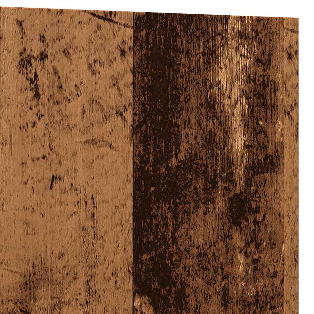 vidaXL Pflanzgefäß Altholz-Optik 40x40x40 cm Holzwerkstoff