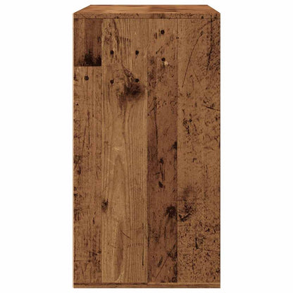 vidaXL Kosmetikschrank Altholz-Optik 80x40x75 cm Holzwerkstoff