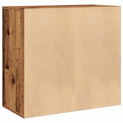 vidaXL Kosmetikschrank Altholz-Optik 80x40x75 cm Holzwerkstoff