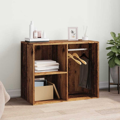 vidaXL Armoire dressing en bois de récupération 80x40x65 cm, bois d'ingénierie