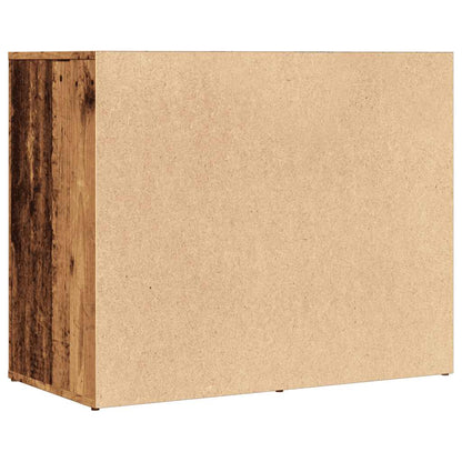 vidaXL Armoire dressing en bois de récupération 80x40x65 cm, bois d'ingénierie