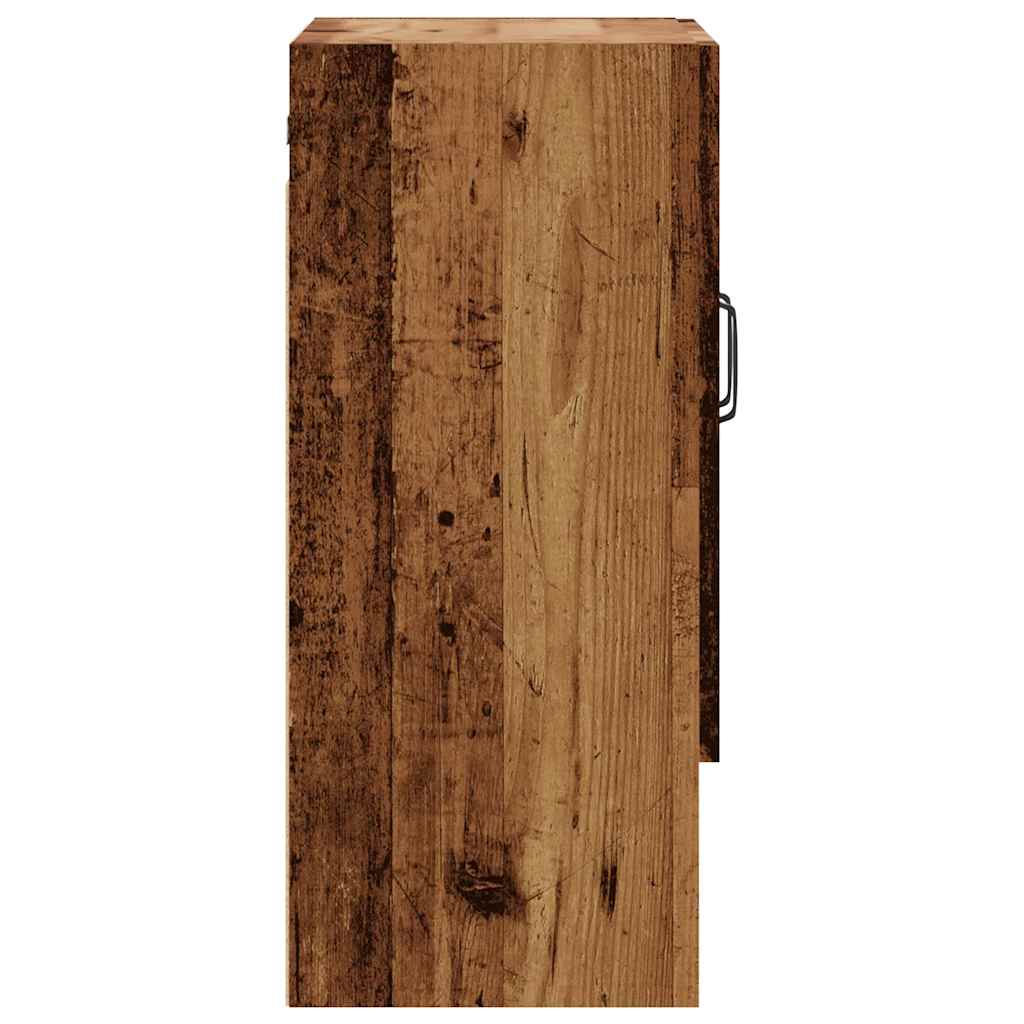 vidaXL Wandschrank Altholz-Optik 60x31x70 cm Holzwerkstoff