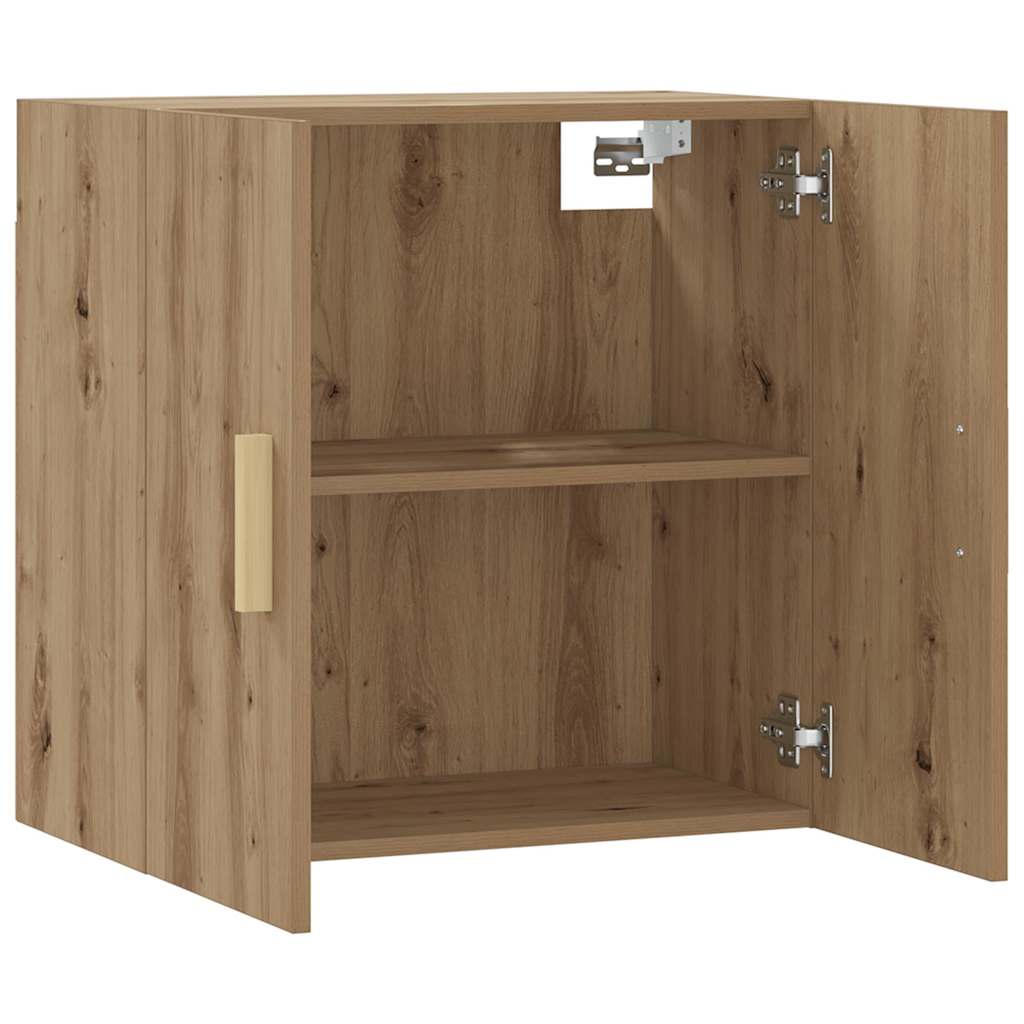 vidaXL Wandschrank Artisan-Eiche 60x31x60 cm Holzwerkstoff