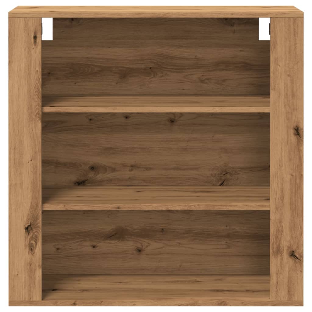 vidaXL Wandschrank Artisan-Eiche 80x33x80 cm Holzwerkstoff