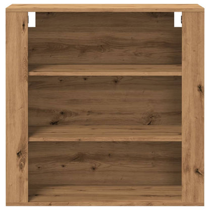 vidaXL Wandschrank Artisan-Eiche 80x33x80 cm Holzwerkstoff