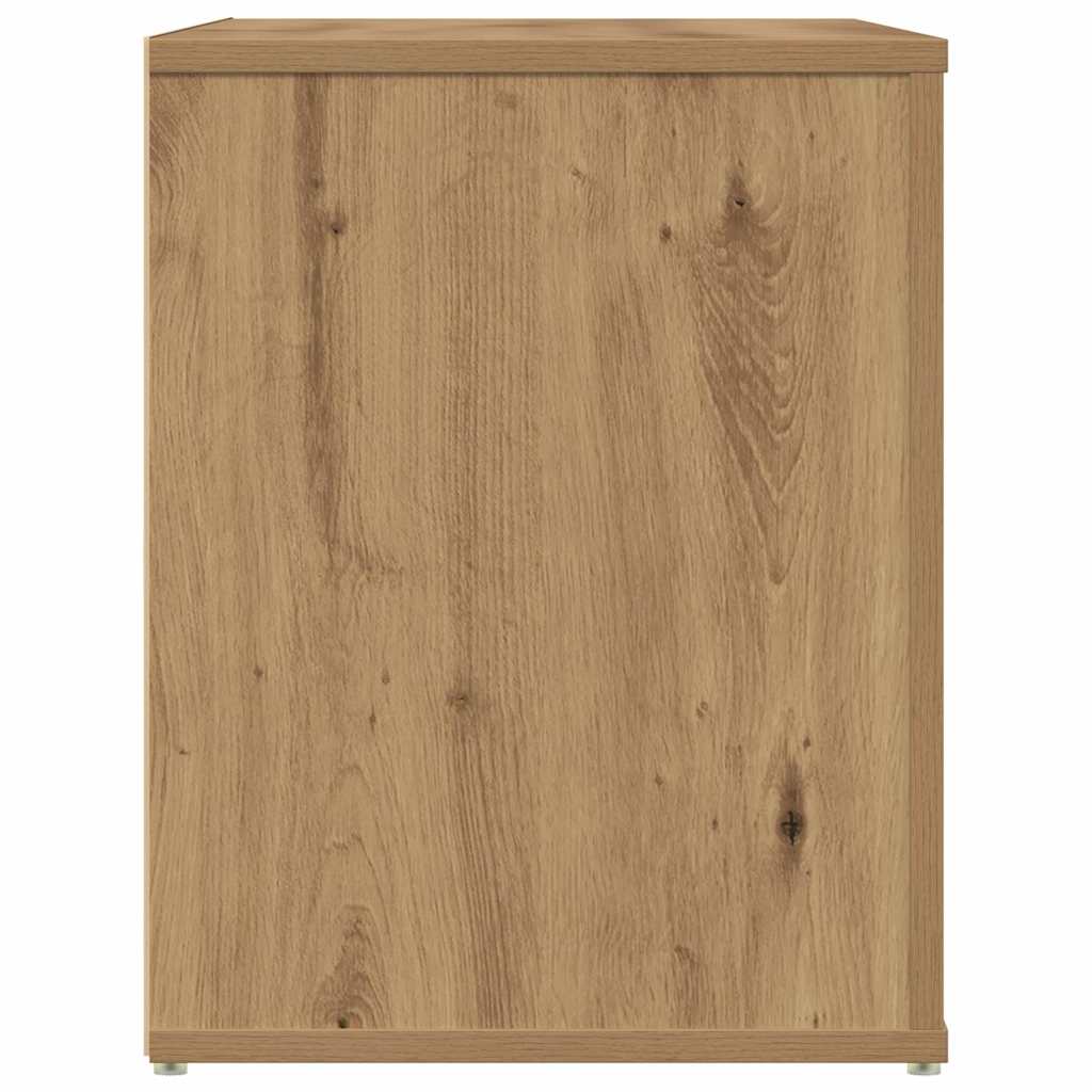 Schuhbank Artisan-Eiche 100x35x45 cm Holzwerkstoff