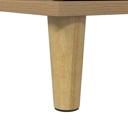 vidaXL Badschrank Artisan-Eiche 30x30x190 cm Holzwerkstoff