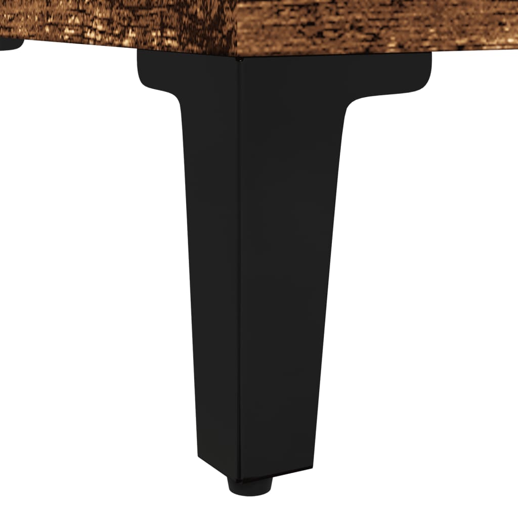 vidaXL Badschrank Altholz-Optik 30x30x190 cm Holzwerkstoff