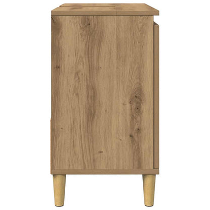 Meuble sous-vasque vidaXL chêne artisan 65x33x60 cm bois d'ingénierie