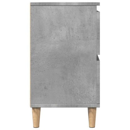 Meuble sous-vasque vidaXL gris béton 80x33x60 cm bois d'ingénierie