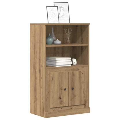 Highboard Artisan-Eiche 60x35,5x103,5 cm Holzwerkstoff