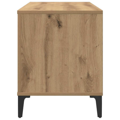 vidaXL Plattenschrank Artisan-Eiche 100x38x48 cm Holzwerkstoff