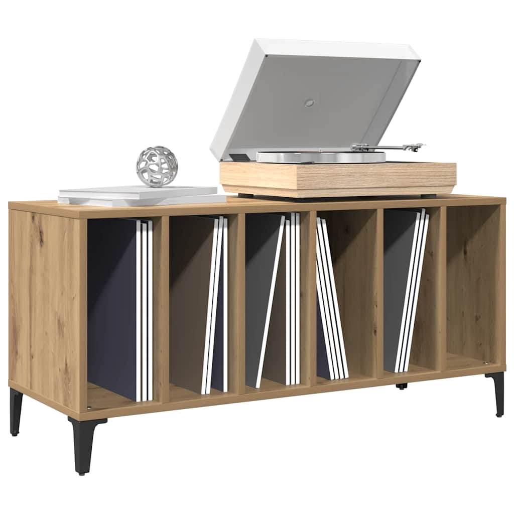 vidaXL Plattenschrank Artisan-Eiche 100x38x48 cm Holzwerkstoff