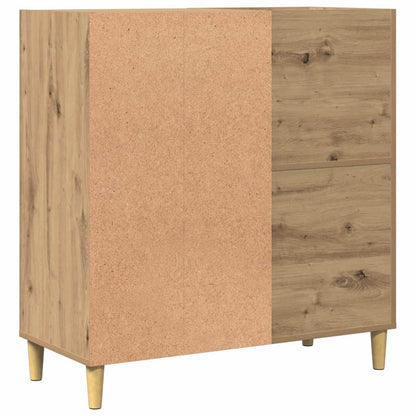 vidaXL Plattenschrank Artisan-Eiche 84,5x38x89 cm Holzwerkstoff