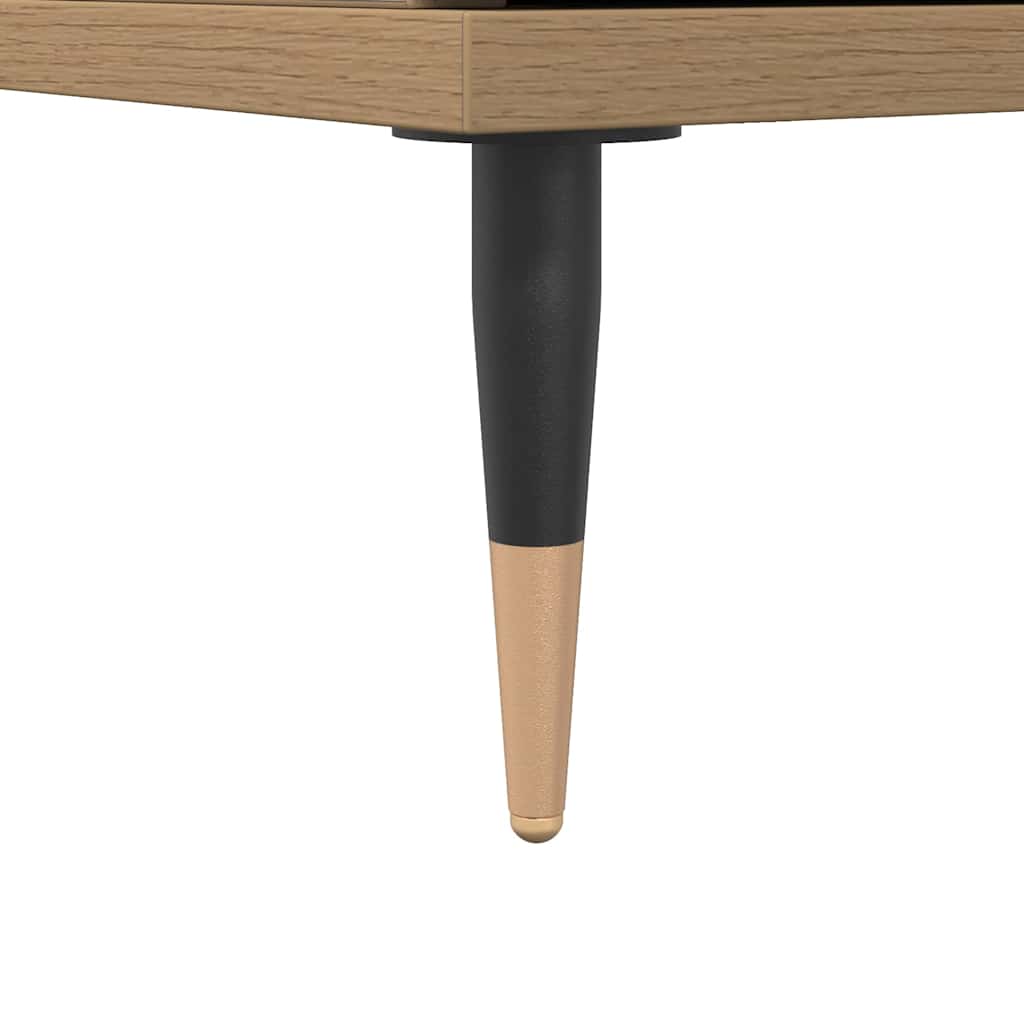 vidaXL Badschrank Artisan-Eiche 30x30x100 cm Holzwerkstoff
