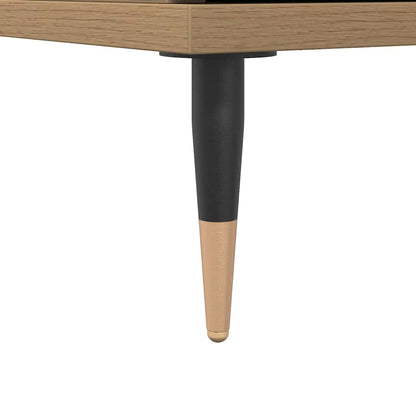 vidaXL Badschrank Artisan-Eiche 30x30x100 cm Holzwerkstoff