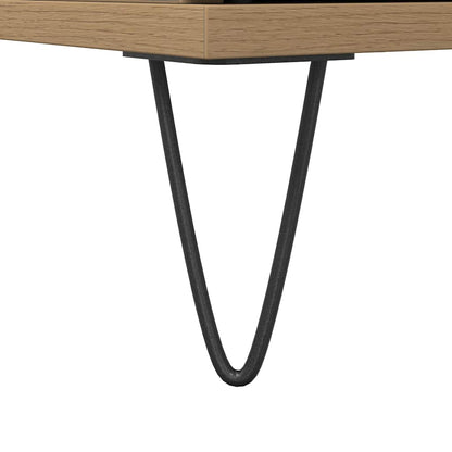 Badschrank Artisan-Eiche 30x30x100 cm Holzwerkstoff