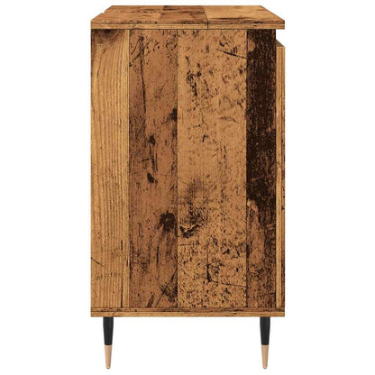 vidaXL Meuble de salle de bain aspect bois de récupération 58x33x60 cm bois d'ingénierie