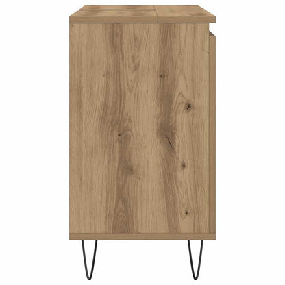 vidaXL Badschrank Artisan-Eiche 58x33x60 cm Holzwerkstoff