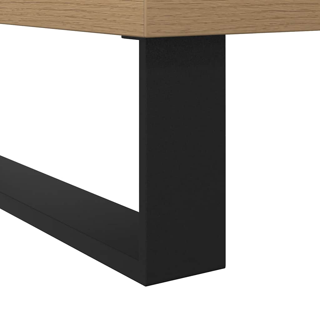 vidaXL Meuble de salle de bain chêne artisan 58x33x60 cm Bois d'ingénierie