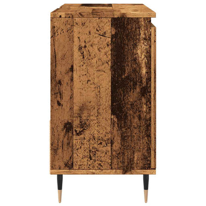 vidaXL Meuble de salle de bain aspect bois de récupération 65x33x60 cm bois d'ingénierie