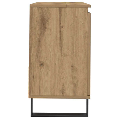 Meuble sous-vasque vidaXL chêne artisan 65x33x60 cm bois d'ingénierie